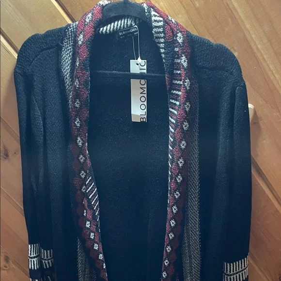 BloomChic Boho Fringe Cardigan - Picture 5 of 7